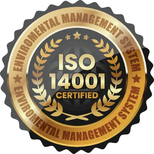 Logo certifikátu ISO 14001 - Systém environmentálneho manažérstva
