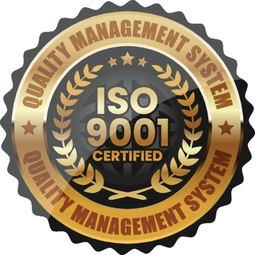 Logo certifikátu ISO 9001 - Systém manažérstva kvality